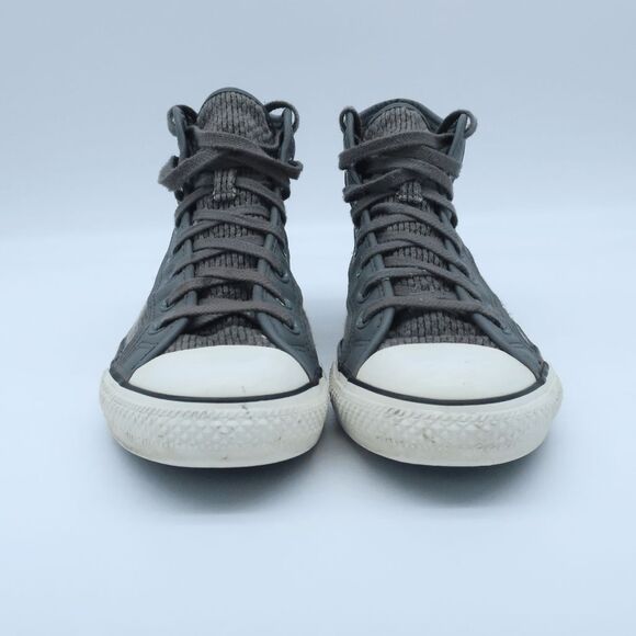 Converse Gray High-Top Athletic Shoes - Picture 5 of 9